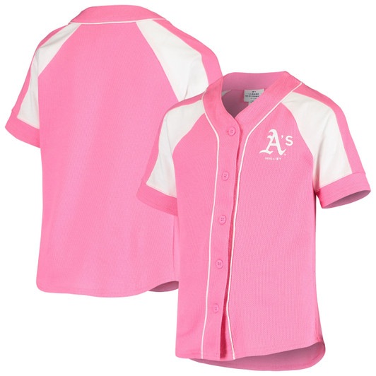 Oakland Athletics Youth Team Spirit Fashion Limited Jersey - Pink