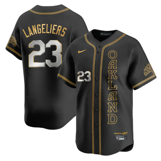 Shea Langeliers #23 Oakland Athletics City Connect Concept Limited Jersey