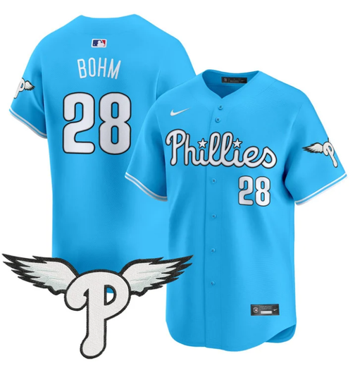 Alec Bohm #28 Philadelphia Phillies 2025 Vapor Premier Limited L Jersey