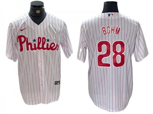 Alec Bohm #28 Philadelphia Phillies Home Limited Jersey - White
