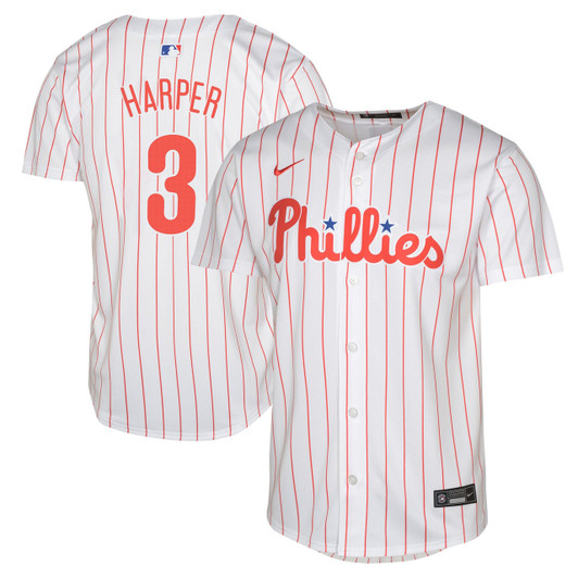 Bryce Harper #3 Philadelphia Phillies Nike Youth Limited Player Jersey - White