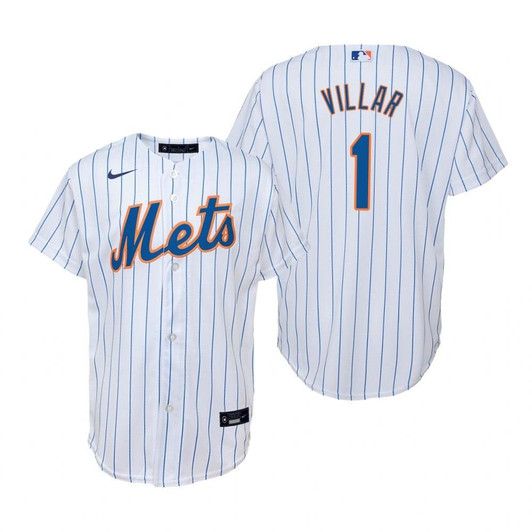 New York Mets #1 Jonathan Villar 2020 Alternate White Jersey Gift For Mets Fans