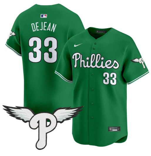 Cooper Dejean #33 Philadelphia Phillies 2025 Vapor Premier Limited Jersey