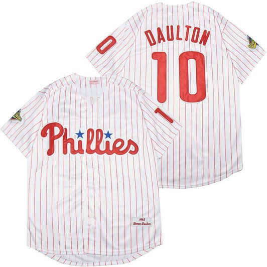 Darren Daulton #10 Philadelphia Phillies 2020 Limited Jersey - White