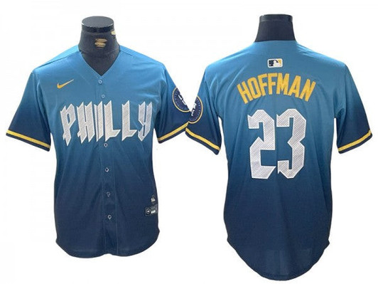 Jeff Hoffman #23 Philadelphia Phillies 2024 City Connect Limited Jersey - Blue