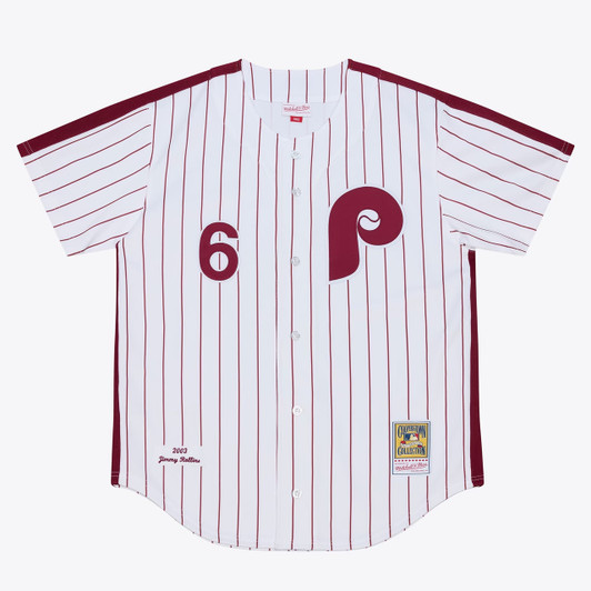 Jimmy Rollins Philadelphia Phillies 2003 Authentic Jersey - White