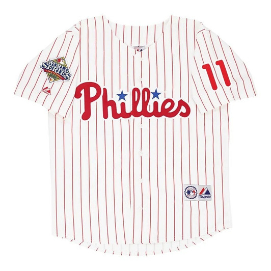 Jimmy Rollins Philadelphia Phillies 2008 World Series Home Road Limited Jersey