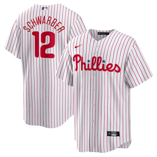 Kyle Schwarber #12 Philadelphia Phillies Limited Jersey - White