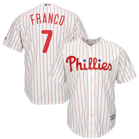 Maikel Franco #7 Philadelphia Phillies Majestic Limited Cool Base Player Jersey - White