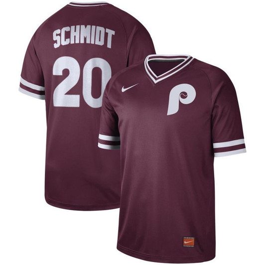 Mike Schmidt #20 Philadelphia Phillies 2020 Limited Jersey - Plum
