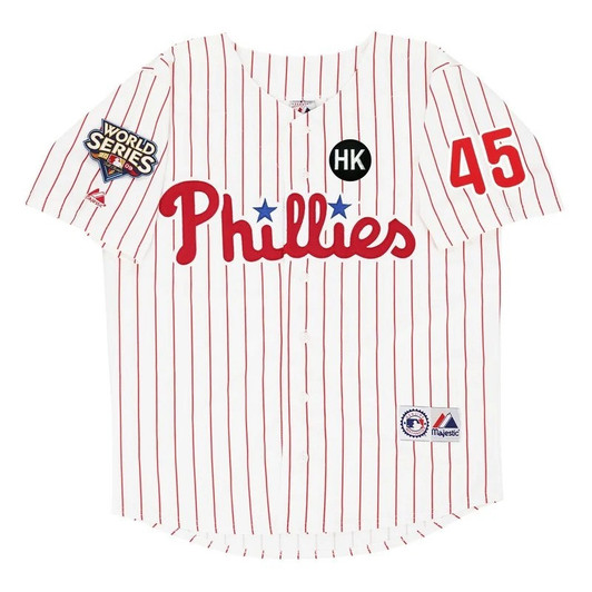 Pedro Martinez #45 Philadelphia Phillies 2009 World Series Home Road Limited Jersey