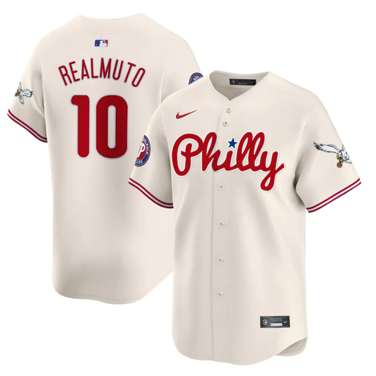 Philadelphia Phillies #10 J.T.Realmuto Eagles Vapor Premier Limited Jersey