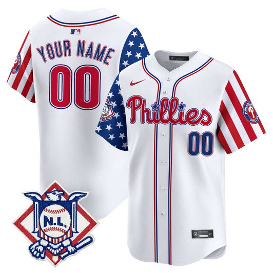 Philadelphia Phillies 2025 Memorial Day Vapor Premier Limited V2 Custom Jersey