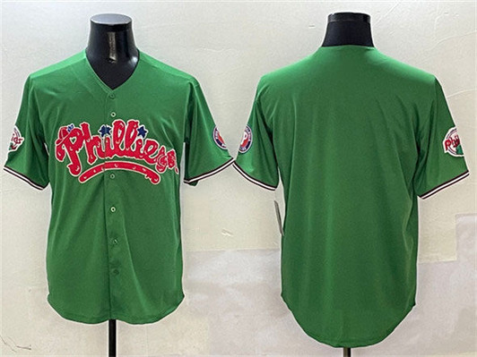 Philadelphia Phillies Blank Phanatic Limited Baseball Jersey - Green