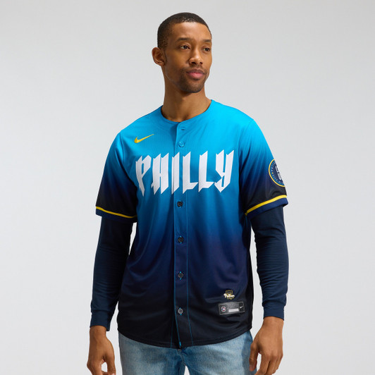 Philadelphia Phillies Nike Men'S City Connect Limited Jersey - Navy