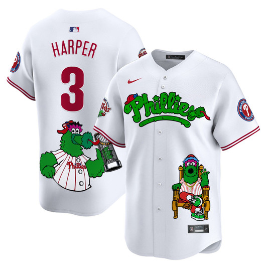 Philadelphia Phillies Unisex Phanatic Vapor Premier Printed Limited Jersey
