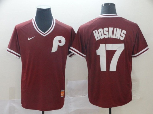 Rhys Hoskins #17 Philadelphia Phillies 2020 Limited Jersey - Garnet Red