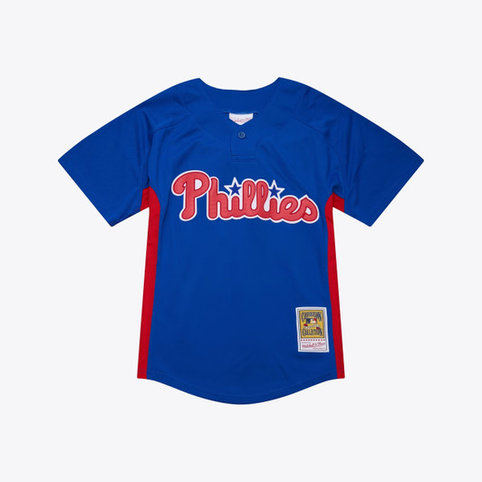 Roy Halladay #34 Philadelphia Phillies Youth 2010 Authentic Batting Practice Jersey - Royal
