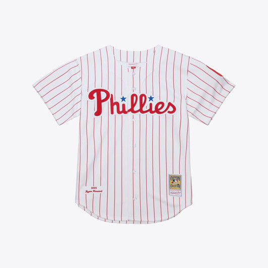Ryan Howard #2 Philadelphia Phillies 2005 Authentic Jersey - White