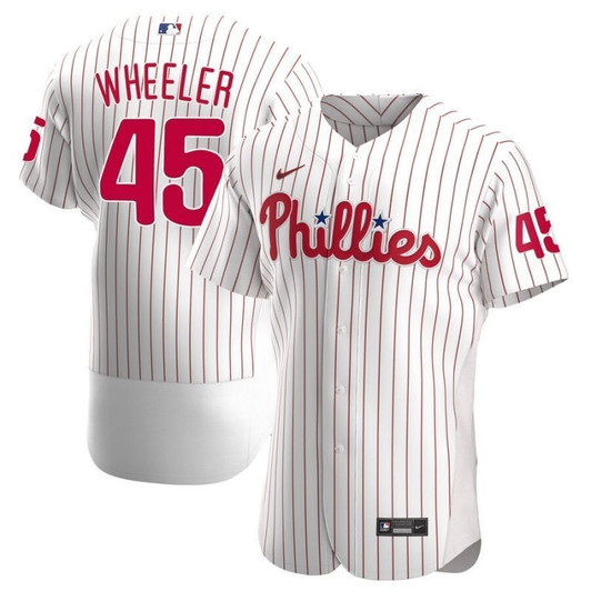 Zack Wheeler #45 Philadelphia Phillies 2020 Limited Jersey - White