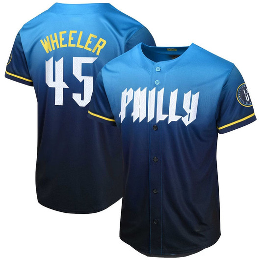 Zack Wheeler #45 Philadelphia Phillies 2024 City Connect Limited Player Jersey