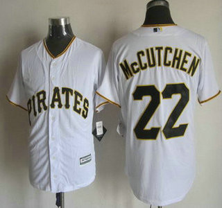 Andrew Mccutchen #22 Pittsburgh Pirates Mens 2015 Home Limited Cool Base Jersey - White