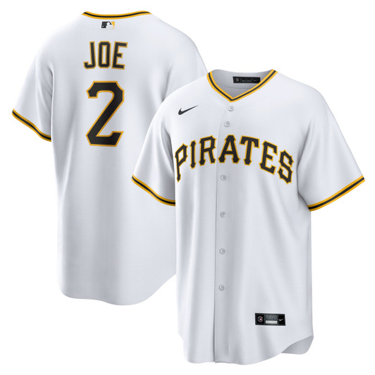 Connor Joe Pittsburgh Pirates Nike Home Limited Jersey - White