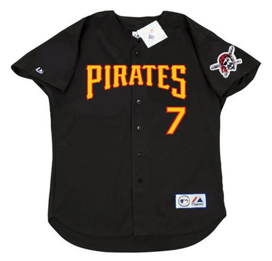 Kenny Lofton #7 Pittsburgh Pirates 2003 Limited Throwback Baseball Jersey