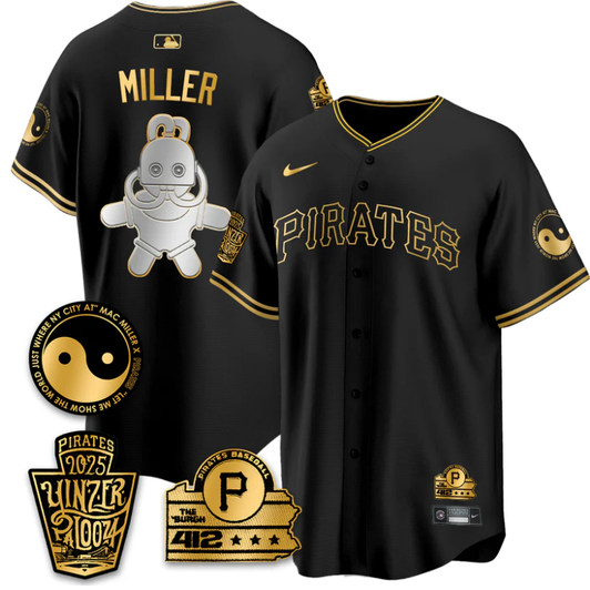 Mac Miller Pittsburgh Pirates 2025 Yinzerpalooza Limited Jersey