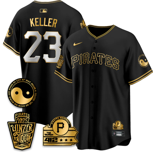 Mitch Keller #23 Pittsburgh Pirates 2025 Yinzerpalooza Limited Jersey