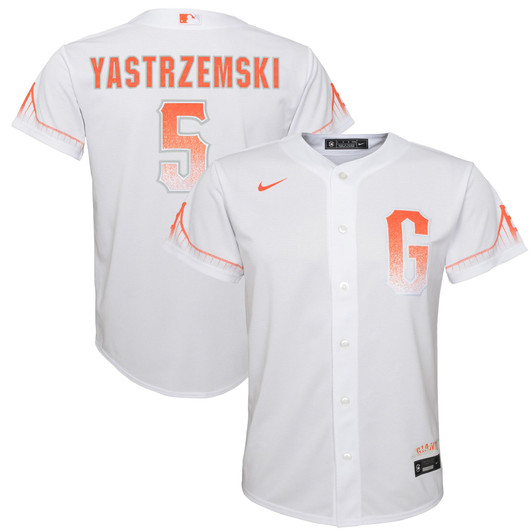 Mike Yastrzemski San Francisco Giants Nike Replica Replica  City Connect Replica Player Jersey - White
