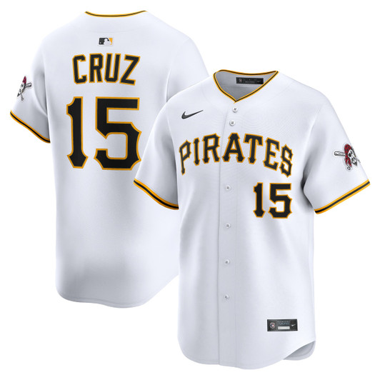 Oneil Cruz #15 Pittsburgh Pirates Nike Men'S Home Limited Player Jersey - White