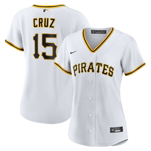 Oneil Cruz #15 Pittsburgh Pirates Nike Women'S Home Limited Jersey - White