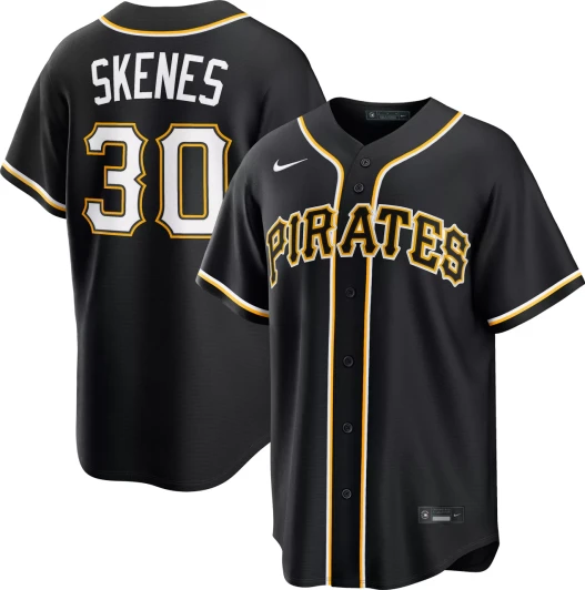 Paul Skenes #30 Pittsburgh Pirates Nike Men'S Carbon Limited Jersey - Black
