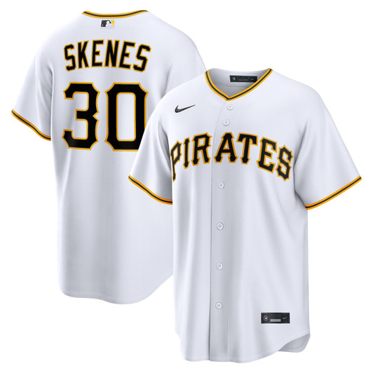 Paul Skenes #30 Pittsburgh Pirates Nike Men'S Home Limited Jersey - White