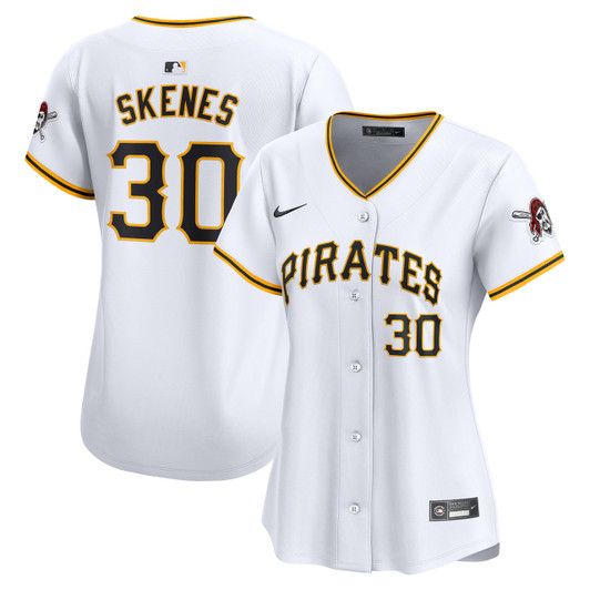 Paul Skenes #30 Pittsburgh Pirates Nike Women'S Home Limited Player Jersey - White