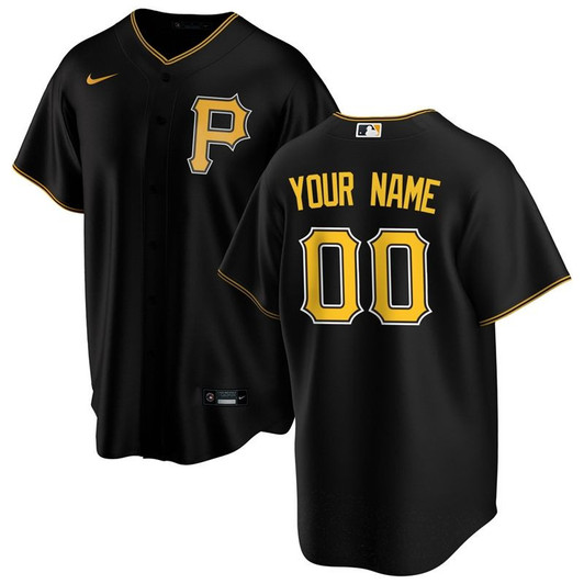 Pittsburgh Pirates 2020 Personalized Limited Custom Jersey - Black