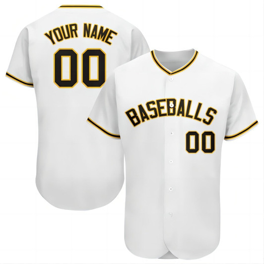 Pittsburgh Pirates Baseball Jerseys Custom Personalized Button Down Bas Limited Jersey
