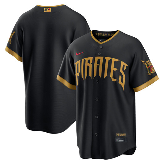 Pittsburgh Pirates Nike 2026 City Connect Stadium Limited Jersey - Black