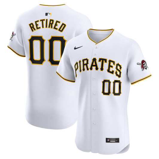 Pittsburgh Pirates Nike Home Elite Pick-A-Player Retired Roster Jersey - White