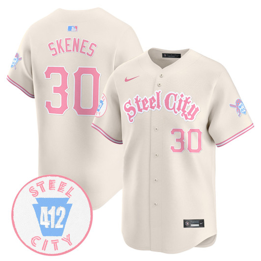 Pittsburgh Pirates Unisex Vapor Premier V2 Limited Jersey - Bubblegum Pink