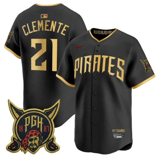 Roberto Clemente #21 Pittsburgh Pirates 2026 City Connect Limited Jersey