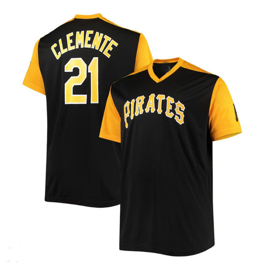 Roberto Clemente #21 Pittsburgh Pirates Cooperstown Player Limited Je Jersey