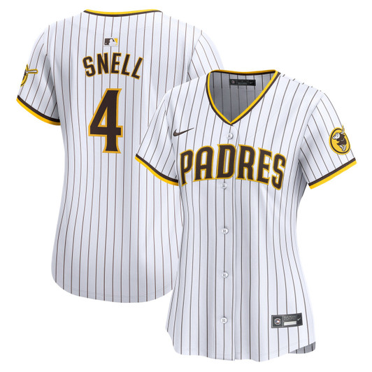 Blake Snell #4 San Diego Padres Nike Women'S Home Limited Player Jersey - White