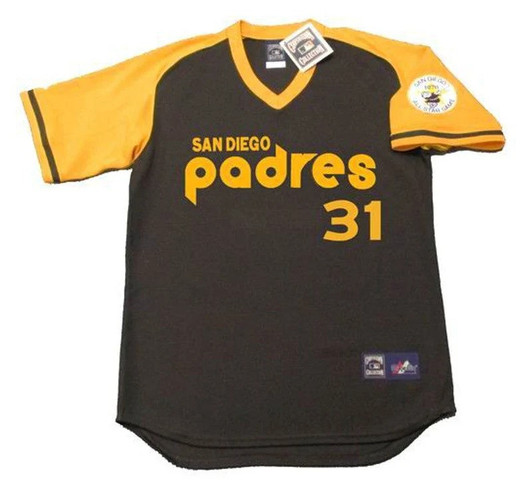 Dave Winfield #31 San Diego Padres 1978 Cooperstown Away Limited Baseball Jersey