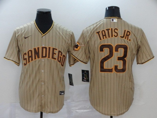 Fernando Tatis Jr #23 San Diego Padres 2020 Light Limited Jersey - Brown
