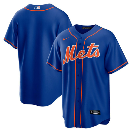 New York Mets Nike Replica Replica Alternate Replica Team Jersey - Royal