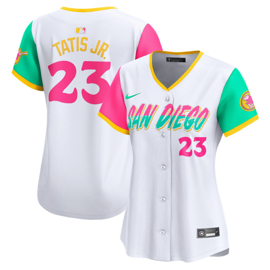 Fernando Tatis Jr #23 San Diego Padres Nike Women'S . City Connect Limited Player Jersey - White
