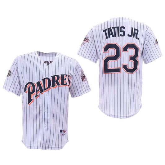 Fernando Tatis Jr #23 San Diego Padres Limited Throwback Jersey - White