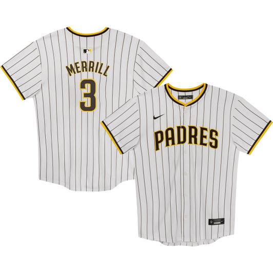 Jackson Merrill #3 San Diego Padres Nike Preschool Home Player Limited Jersey - White